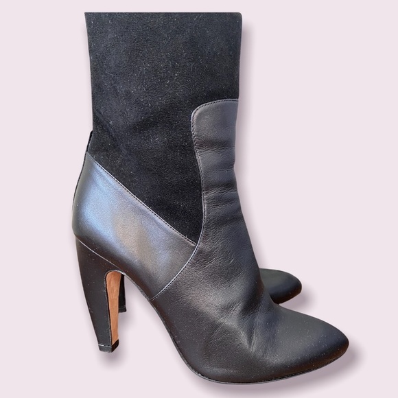 Maria Brotons Genuine Leather Ankle Boots - Picture 3 of 8